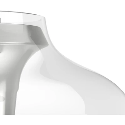 1-Light Vidria Pendant Brushed Nickel - Hunter Fan 3 1-Light Vidria Pendant Brushed Nickel - Hunter Fan - Image 3