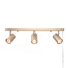 Dale 3-Light Matte Brass Plug-In Track Lighting - Globe Electric