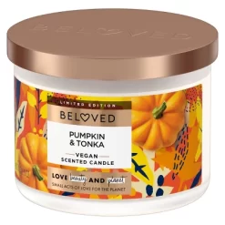 Beloved Pumpkin And Tonka 2-Wick Candle - 11.5oz