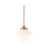 7.2" Adjustable Metal/Glass Kurtz Drop Pendant (Includes Energy Efficient Light Bulb) - JONATHAN Y