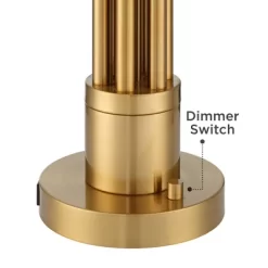 Possini Euro Design Possini Euro® Granview Desk Lamp With Glass Shade And Dual USB Ports -Lighting Specialty Shop GUEST 0f24bb36 5bc8 49fd 9418 fc90dff65df9