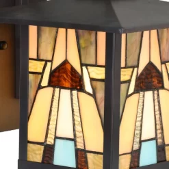 11.75" 1-Light Mona Mission Style Outdoor Wall Lantern Sconce Bronze - River Of Goods 17 11.75" 1-Light Mona Mission Style Outdoor Wall Lantern Sconce Bronze - River Of Goods -Lighting Specialty Shop GUEST 1192e858 469d 4f38 901a 929a3d336273