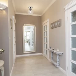 1 Light Harrow Semi Flush Mount Ceiling With Clear Glass Shade Chrome - Globe Electric -Lighting Specialty Shop GUEST 1332adf4 81b6 4e54 89c8 cc04dc3a4b26