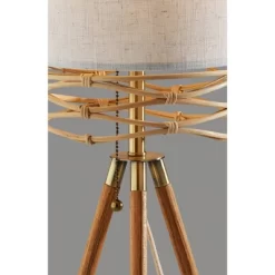 Melanie Table Lamp Natural - Adesso
