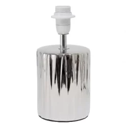 11.61" Tall Ruffled Capsule Bedside Table Desk Lamp With White Drum Fabric Shade Silver - Simple Designs 11 11.61" Tall Ruffled Capsule Bedside Table Desk Lamp With White Drum Fabric Shade Silver - Simple Designs -Lighting Specialty Shop GUEST 13a9fa54 292e 4dbb af92 3a47b496835d