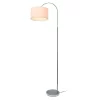 Arched Floor Lamp With Shade White - Simple Designs