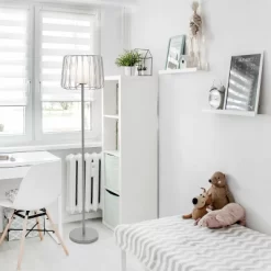 62.75" Mateo Caged Globe Shade Floor Lamp - River Of Goods -Lighting Specialty Shop GUEST 171635e1 f017 4eb2 8e31 23dd5c3ab99f