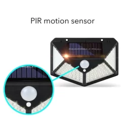 Dartwood Outdoor Solar Lights With Motion Sensor - 100 LED 450 Lumens Bright Weatherproof Wall Spotlight For Gardens Porches Walkways Patio (4-8 Pack) -Lighting Specialty Shop GUEST 1a13db2b 5f10 4acf b317 e537f72b6db6