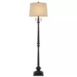 63" Resin Traditional Floor Lamp Rustic Iron - Cal Lighting -Lighting Specialty Shop GUEST 1a1b58ac a18f 4760 ba82 e3179879727d