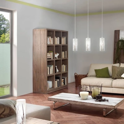 1-Light Rivato Table Lamp Chrome/White - EGLO 1 1-Light Rivato Table Lamp Chrome/White - EGLO