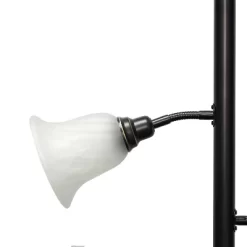 3 Light Restoration Floor Lamp With Scalloped Glass Shade Bronze - Elegant Designs -Lighting Specialty Shop GUEST 1f0f3582 8a32 4a5a b9f4 3367e17035b8
