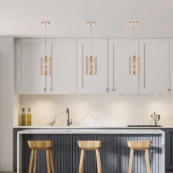 6" 1-Light Madeline Pendant Gold - River Of Goods -Lighting Specialty Shop GUEST 20548c24 e82e 4cf2 886f b4b481e9fd39