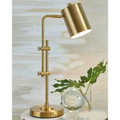 Baronvale Metal Desk Lamp Brass - Signature Design By Ashley