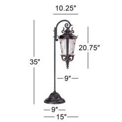 John Timberland Casa Marseille™ 35"H Bronze LED Path Lights Set Of 2 11 John Timberland Casa Marseille™ 35"H Bronze LED Path Lights Set Of 2 -Lighting Specialty Shop GUEST 2a5f790b 4c3b 45ba b54f df0a29cd76eb