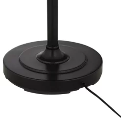 Uttermost Modern Industrial Floor Lamp 73 1/2" Tall Matte Black 3-Light Marbleized Glass Drop Shade For Living Room Reading Family Bedroom Office Home -Lighting Specialty Shop GUEST 2a9d3f40 4450 4e20 9a21 e8b4cfc7ba10