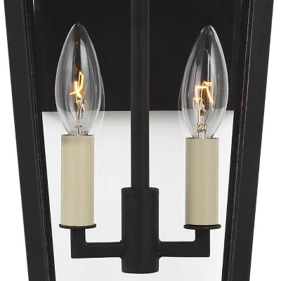 Generation Lighting Warren 19 1/2" High Black 2-Light Outdoor Wall Light 2 Generation Lighting Warren 19 1/2" High Black 2-Light Outdoor Wall Light - Image 2