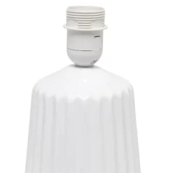 Pleated Base Table Lamp Off-White - Simple Designs 11 Pleated Base Table Lamp Off-White - Simple Designs -Lighting Specialty Shop GUEST 30589705 9592 42bc b6c2 d36af6d513db