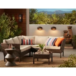 Possini Euro Design Modern Industrial Farmhouse Rustic Outdoor Wall Light Fixture Bronze 15 1/2" Clear Glass For Exterior Barn Deck House Porch Yard -Lighting Specialty Shop GUEST 35691178 46c0 4f4f b9bb b9c03962f025