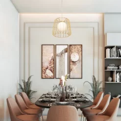 9.87" Lucas Caged Globe Shade Pendant Light - River Of Goods -Lighting Specialty Shop GUEST 3774ef23 0b41 4ba7 bd25 246eaad1405c