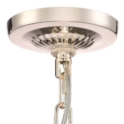 Vienna Full Spectrum Mellie Champagne Gold Chandelier 24" Wide French Crystal 6-Light Fixture For Dining Room House Kitchen Island Entryway Bedroom -Lighting Specialty Shop GUEST 3a3794ee d39d 45f9 83e5 a5e1d8197328