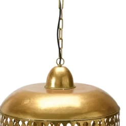 20.25" X 18.5" Metal Pendant Lamp Gold Finish - Storied Home -Lighting Specialty Shop GUEST 3b63ee40 c229 4331 9e37 a292ca2f6a99
