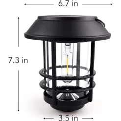 Dartwood Solar Wall Lanterns - Outdoor Mounted Wall Lanterns For Your Yard, Patio, Or Walkway (4 Pack, Black) 15 Dartwood Solar Wall Lanterns - Outdoor Mounted Wall Lanterns For Your Yard, Patio, Or Walkway (4 Pack, Black) -Lighting Specialty Shop GUEST 3c683a47 fa7a 4bad ba89 f5267eb1456e