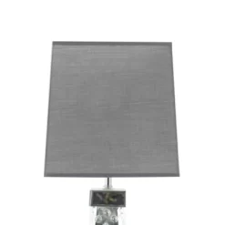 Contemporary Glass Mirrored Table Lamp Silver - Olivia & May -Lighting Specialty Shop GUEST 3d6e5f00 988f 4195 84ca c1952dfc2d35