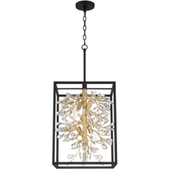 Possini Euro Design Carrine Black Gold Pendant Chandelier 15 1/4" Wide Modern Clear Crystal 4-Light Fixture For Dining Room House Foyer Kitchen Island 14 Possini Euro Design Carrine Black Gold Pendant Chandelier 15 1/4" Wide Modern Clear Crystal 4-Light Fixture For Dining Room House Foyer Kitchen Island -Lighting Specialty Shop GUEST 3d7ccd46 1e49 4ab2 9281 fad285d969f5