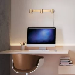 Dale 3-Light Matte Brass Plug-In Track Lighting - Globe Electric 11 Dale 3-Light Matte Brass Plug-In Track Lighting - Globe Electric -Lighting Specialty Shop GUEST 3eba3432 7a67 4494 964d 39d26b6d11a1