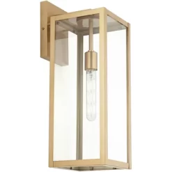 John Timberland Titan Modern Outdoor Wall Light Fixture Soft Gold 20 1/4" Clear Glass For Post Exterior Barn Deck House Porch Yard Posts Patio Home 9 John Timberland Titan Modern Outdoor Wall Light Fixture Soft Gold 20 1/4" Clear Glass For Post Exterior Barn Deck House Porch Yard Posts Patio Home -Lighting Specialty Shop GUEST 446ae9d0 2f5a 4c76 a6a5 6c25b3382923
