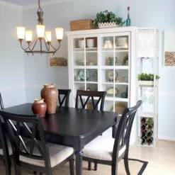 Etagere Storage Shelf Floor Lamp With Linen Shade White - Simple Designs -Lighting Specialty Shop GUEST 44c9ce04 224d 48a4 a2cb e9c446082073