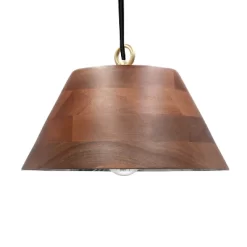 13" Nomad Wooden Pendant - River Of Goods -Lighting Specialty Shop GUEST 474db1ac 8488 4752 baa0 e9c42a14a641