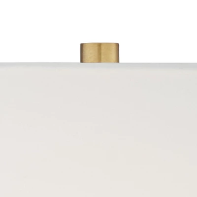 Regency Hill Julia 29 1/2" Tall Skinny Buffet Traditional End Table Lamps Set Of 2 Gold Clear Crystal Metal Living Room Bedroom Bedside White Shade 1 Regency Hill Julia 29 1/2" Tall Skinny Buffet Traditional End Table Lamps Set Of 2 Gold Clear Crystal Metal Living Room Bedroom Bedside White Shade