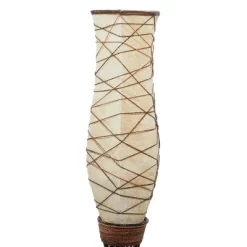 Traditional Bamboo Floor Lamp Brown - Olivia & May -Lighting Specialty Shop GUEST 4950e19e 9634 4b81 af05 f7bfbc80e5fc