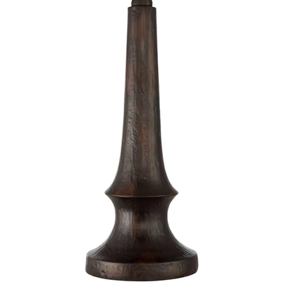 Franklin Iron Works Naomi Industrial Rustic Table Lamp 25" High Bronze With USB Charging Port Mica Shade For Bedroom Living Room Bedside Office Desk 3 Franklin Iron Works Naomi Industrial Rustic Table Lamp 25" High Bronze With USB Charging Port Mica Shade For Bedroom Living Room Bedside Office Desk - Image 3