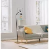 Wren Floor Lamp Black (Includes Light Bulb) - Adesso