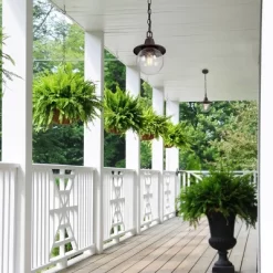 Globe Glass/Metal Outdoor Pendant Lamp Rusty - LNC -Lighting Specialty Shop GUEST 4c430fc6 c93e 4e93 bb69 be1d3cbe73c6