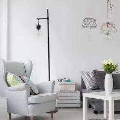 Beacon Floor Lamp With Glass Shade Black - Lalia Home -Lighting Specialty Shop GUEST 4f84b4b4 7581 40d1 9b7d 9ca37d9475c3