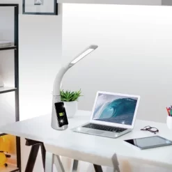 Purify Sanitizing Desk Lamp With Wireless Charging (Includes LED Light Bulb) - OttLite -Lighting Specialty Shop GUEST 56630ba4 459a 48b2 add8 4598e8b8128f