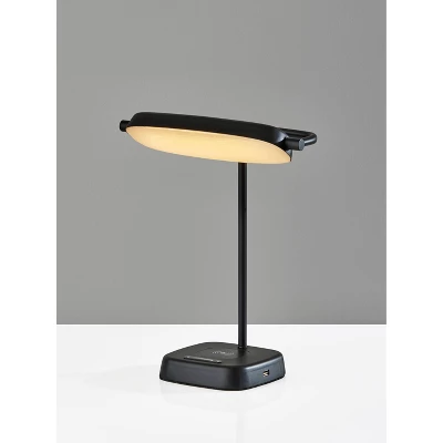Radley Charge Table Lamp With Smart Switch Black (Includes LED Light Bulb) - Adesso 2 Radley Charge Table Lamp With Smart Switch Black (Includes LED Light Bulb) - Adesso - Image 2