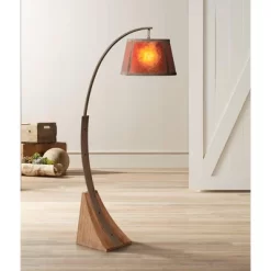 Franklin Iron Works Mission Arc Floor Lamp With USB Charging Port 66 1/2" Tall Dark Rust Amber Mica Shade For Living Room Reading 14 Franklin Iron Works Mission Arc Floor Lamp With USB Charging Port 66 1/2" Tall Dark Rust Amber Mica Shade For Living Room Reading -Lighting Specialty Shop GUEST 5803141b 1aa2 4015 895f a3b8f8d986a3