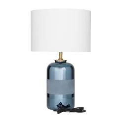 Modern Ceramic Table Lamp Blue - Olivia & May -Lighting Specialty Shop GUEST 594dc584 46c0 4ecf ae63 37641bbd138a
