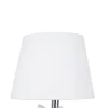 15.5" Whimsical Bulldog Table Lamp White (Includes LED Light Bulb) - Cresswell Lighting