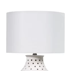 NuLOOM 24-inch Coastal Open Circles Ceramic Table Lamp -Lighting Specialty Shop GUEST 5a9fb8d7 2460 43e8 9548 71114b25d1ad