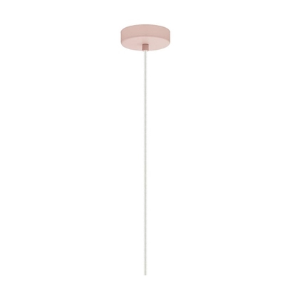 1-Light Carlton Geometric Pendant With Pastel Apricot Shade - EGLO 2 1-Light Carlton Geometric Pendant With Pastel Apricot Shade - EGLO - Image 2