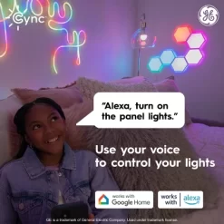 GE Cync Dynamic Effect 5pk Novelty Tile Lights -Lighting Specialty Shop GUEST 5c2d4b90 35bf 44a5 8f86 305ef9c0fed0