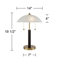 360 Lighting Orbital 19 1/2" High Wood And Warm Gold Pull Chain Desk Lamps Set Of 2 9 360 Lighting Orbital 19 1/2" High Wood And Warm Gold Pull Chain Desk Lamps Set Of 2 -Lighting Specialty Shop GUEST 64bd9401 dff0 4e6e 847e 7bf7fdea37cb