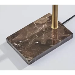 Bristol Floor Lamp (Includes Light Bulb) Antique Brass - Adesso -Lighting Specialty Shop GUEST 686dfa3b 40ff 4064 937c 066381813afb