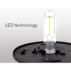 Dartwood Solar Wall Lanterns - Outdoor Mounted Wall Lanterns For Your Yard, Patio, Or Walkway (2 Pack, Black) -Lighting Specialty Shop GUEST 68e555c3 014f 4c03 8687 182ac24e9c3d