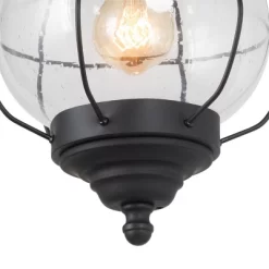Glass/Metal Outdoor Pendant Lamp Black - LNC -Lighting Specialty Shop GUEST 6a8c7fbc 8e29 4804 a7fc c2dd051a5963